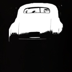 1948 Chevy Coupe Rear Dark Shirt