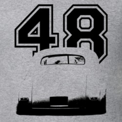1948 Chevy Coupe Rear Year Light Shirt