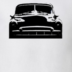 1949 Chevy Fleetline Delux Grill Light Shirt
