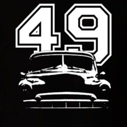 1949 Fleetline Delux Grill Year Dark Shirt