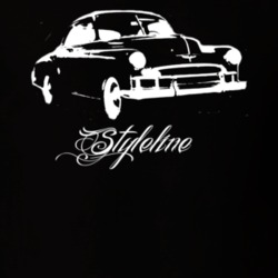 1950 Chevy Styleline Coupe Model Dark Shirt
