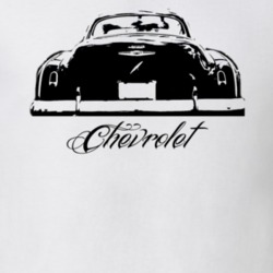 1949 Chevrolet Delux Rear View Model Light Shirt