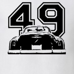 1949 Chevrolet Delux Rear View Year Light Shirt
