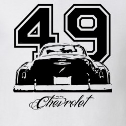 1949 Chevrolet Delux Rear ViewYear Model T Shirt