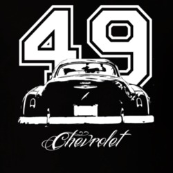 1949 Chevrolet Deluxe Rear View Year Model  T Shirt