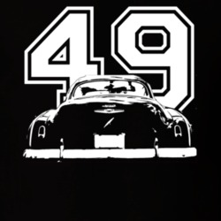 1949 Chevrolet Delux Rear View Year T Shirt