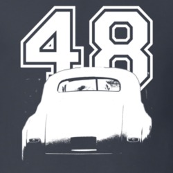 1948 Chevy Coupe Rear Year T Shirt