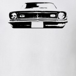 1968 Chevrolet Camaro Grill View Light Shirt