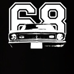 1968 Chevrolet Camaro Grill View Year Model Dark Shirt