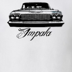 1962 Cheverolet Impala Grill View Model Light Shirt
