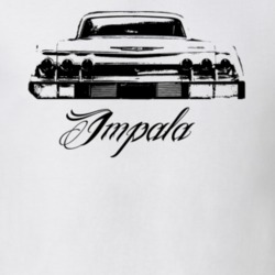 1962 Chevrolet Impala Rear View Model Light Shirt