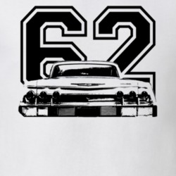 1962 Chevrolet Impala Rear View Year Light Shirt