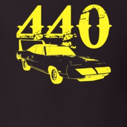1970 Plymouth Superbird Side Yellow 440 T Shirt