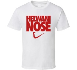 Ariel Helwani Nose MMA White T Shirt