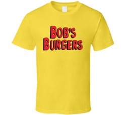 Bob's Burgers TV Show Cartoon Logo T Shirt