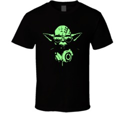 Cool DJ Yoda Star Wars Jedi T Shirt