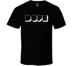 Dope Movie Logo Distressed T Shirt