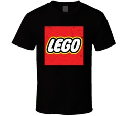 Lego Logo Worn Look T Shirt
