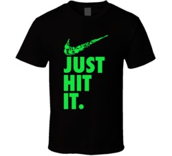 Just Hit It Funny Marijuana Weed T Shirt