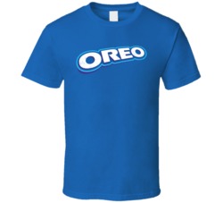 Oreo Cookies Logo Worn Look T Shirt