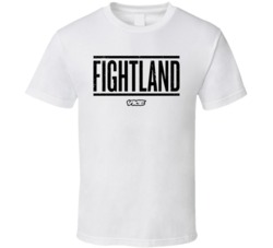 Fightland Vice White Distressed T Shirt