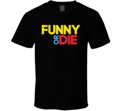 Funny or Die Logo Worn Look T Shirt