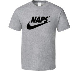 Swoosh Just Do It Naps Funny Lazy DT T Shirt