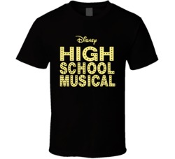 High School Musical TV Logo Worn Look T Shirt