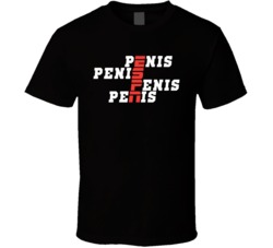 ESPN Penis Subliminal Message Sports Fan T Shirt