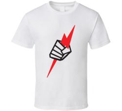 Pride FC MMA Fighting Hand Logo White T Shirt