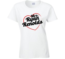 Mrs Ryan Reynolds T Shirt