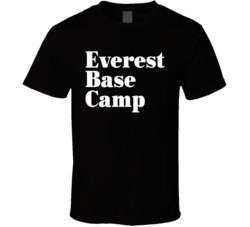 Everest Base Camp Mountain Climbing Climbers T Shirt