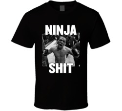 Nate Nick Diaz Ninja MMA Fighting T Shirt