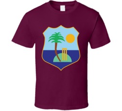 West Indies Cricket Flag T Shirt