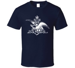 Anheuser Busch Beer Eagle Logo T Shirt