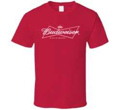 Budweiser Beer Logo T Shirt