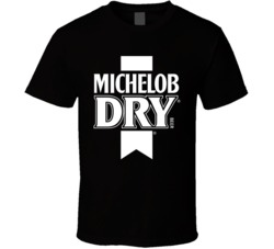 Michelob Dry Beer Logo T Shirt