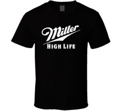 Miller High Life Beer Logo T Shirt