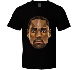 Lebron James Big Head T Shirt