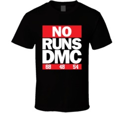 No Runs DMC Baseball T Shirt