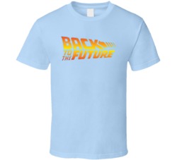 Back To The Future Worn Look T Shirt