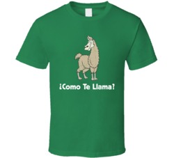 Como Te Llama Worn Look T Shirt