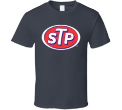 STP Logo Worn Look T Shirt