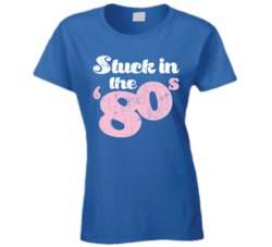 Stuck In The 80s Worn Look T Shirt