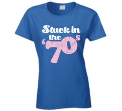 Stuck In The 70s Worn Look T Shirt