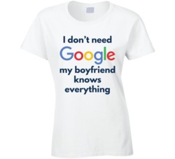 I Don't Need Google T Shirt