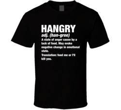 Hungry Definition T Shirt