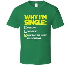 Why I'm Single Worn Look T Shirt