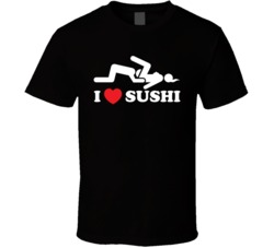 I Heart Sushi T Shirt