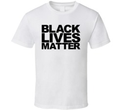 Black Lives Matter White T Shirt